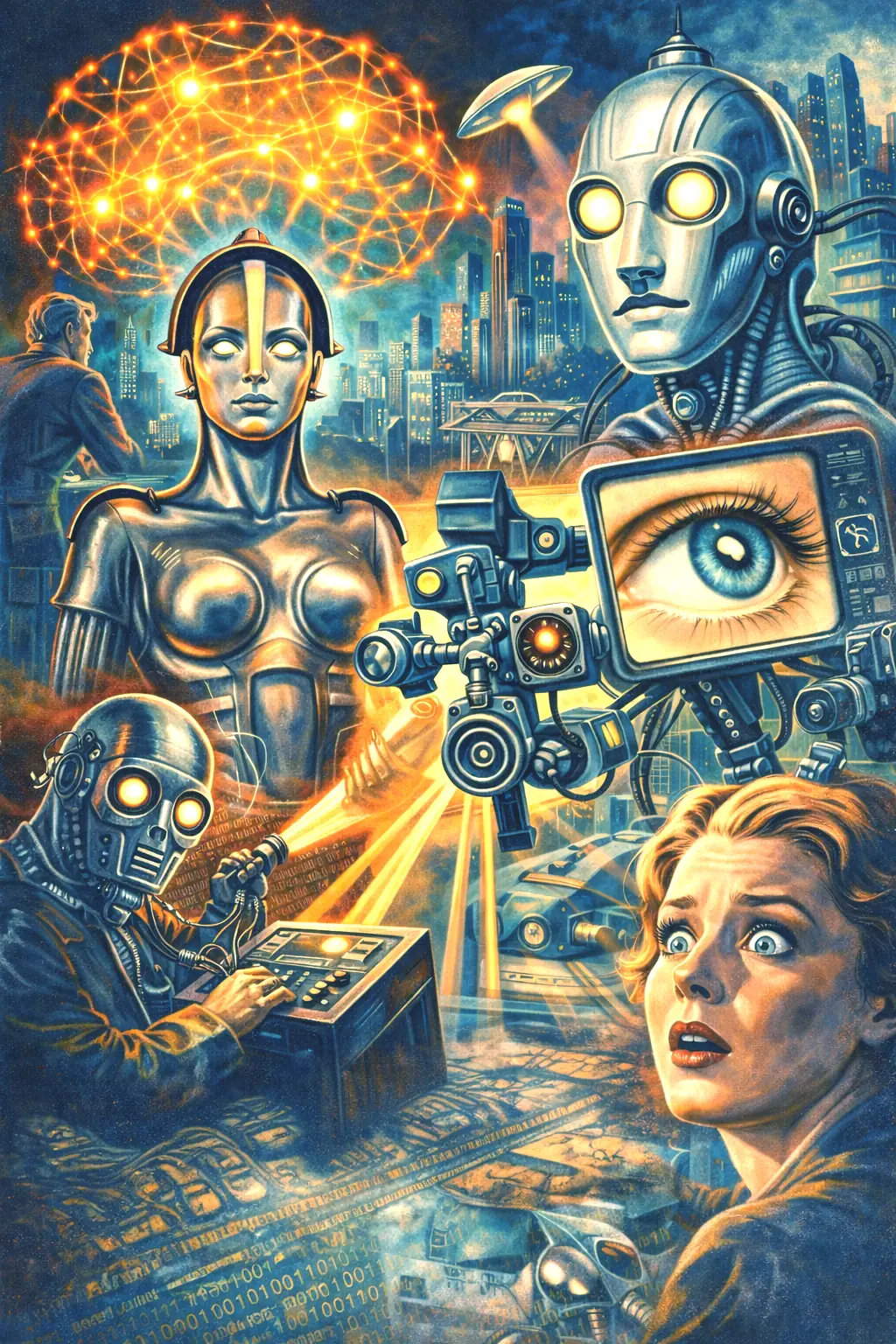 Machine learning experiment visuals