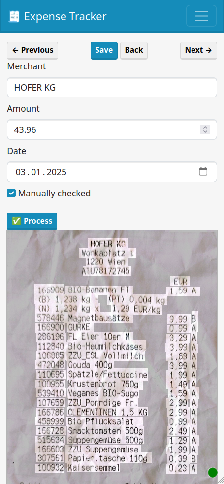 Bounding boxes visualization